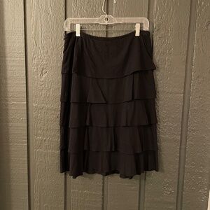 Garnet Hill Tiered Skirt - Women's Size Small